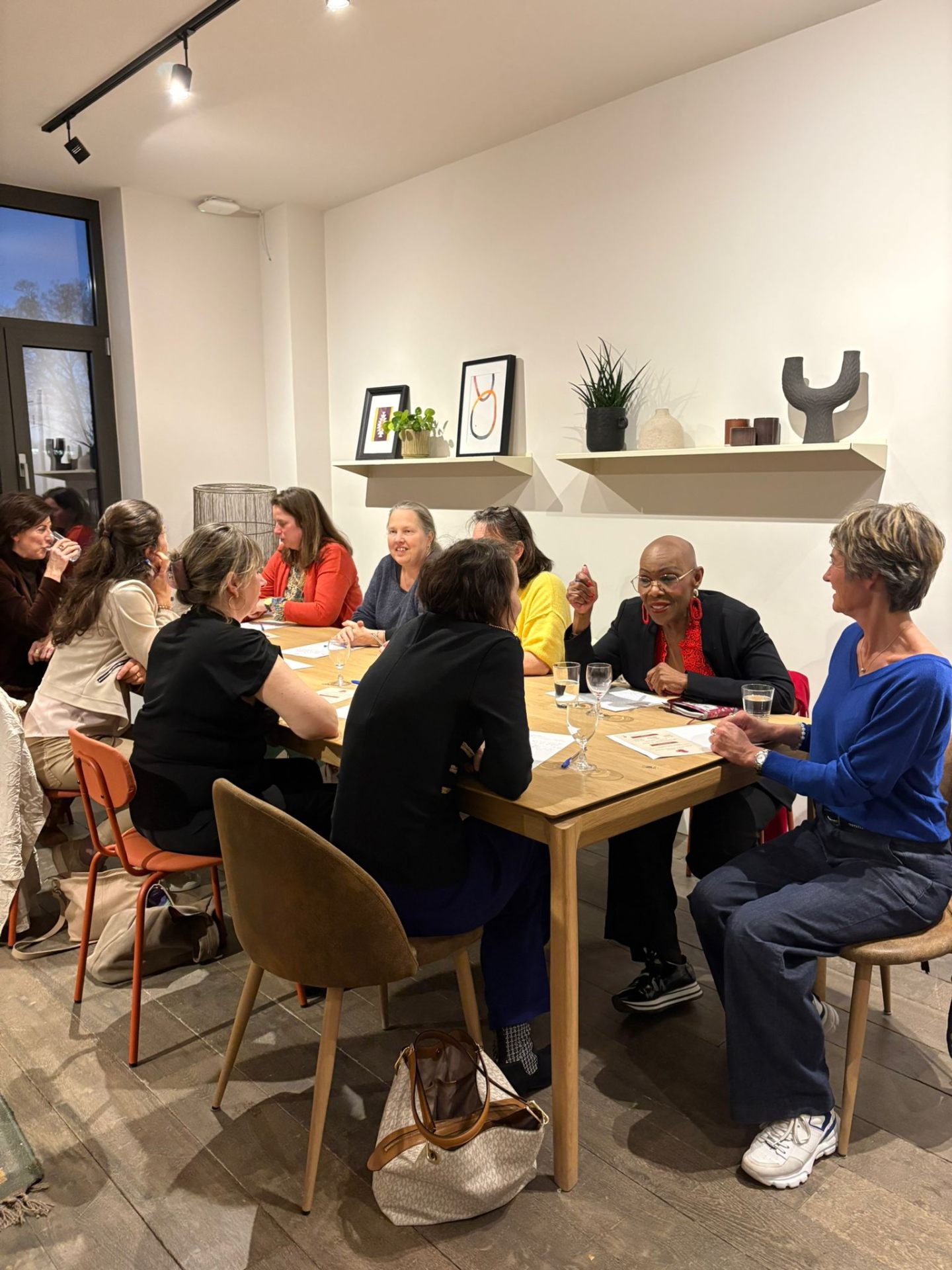 Ambiance d'une soirée TASTE & Connect en Brabant Wallon